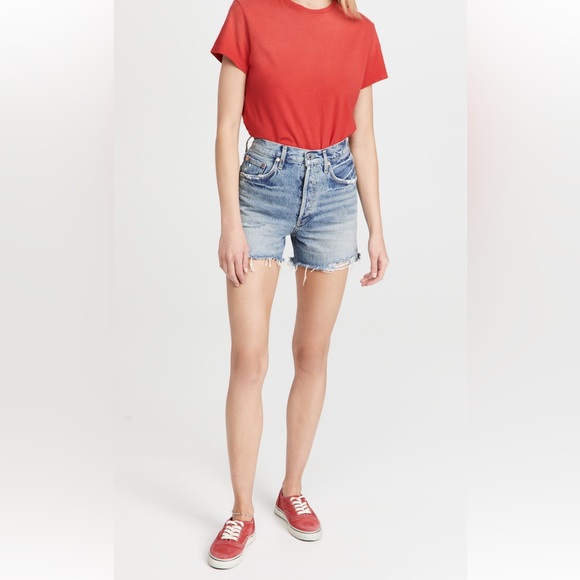 AGOLDE Dee Ultra High Rise Shorts - Picture 4 of 6